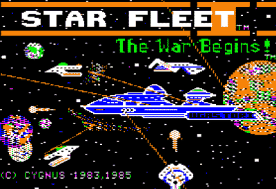 Star Fleet I: The War Begins!