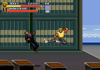 Streets of Rage/Bare Knuckle Final Boss: Mr. X 